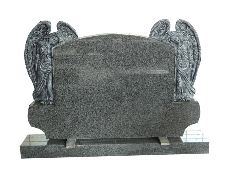 OD248 time bright multi-colored headstone 